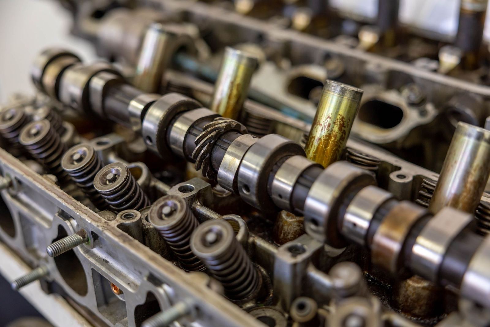 Mechanical component with stamped marking